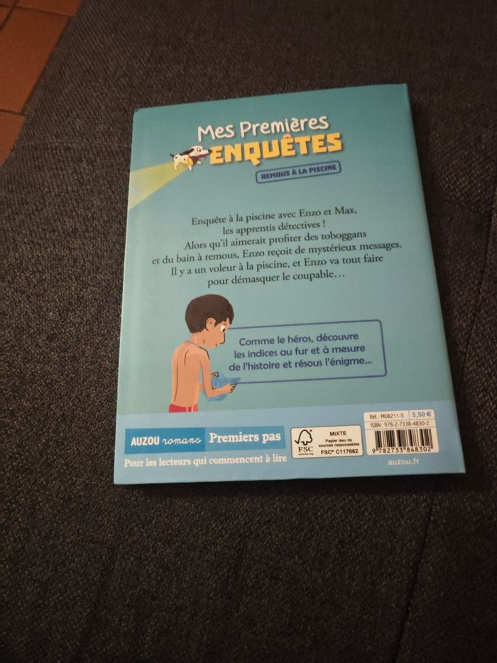 Mes premières enquêtes "Remous à la piscine" - photo numéro 2