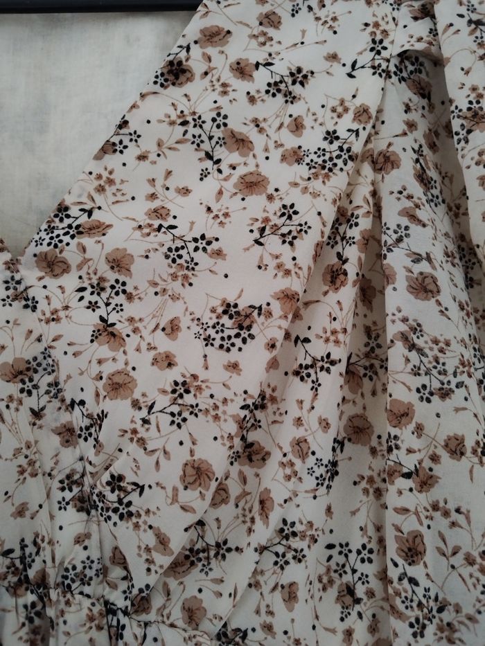 Robe automnale beige - photo numéro 2