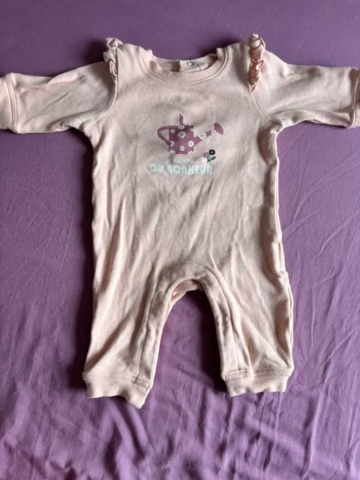 Lot pyjamas coton bébé fille - photo numéro 4
