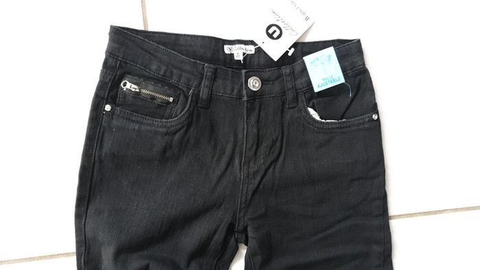 Jean fille noir 8 ans Neuf CHLA2 - photo numéro 5