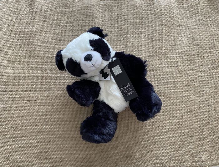 Doudou marionnette panda Mario Signature 25 cm Doudou et Compagnie