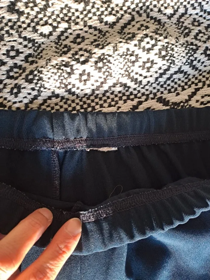 Pantalon femme tbe habillé tissu côtelé étiquette coupée 46 - photo numéro 6