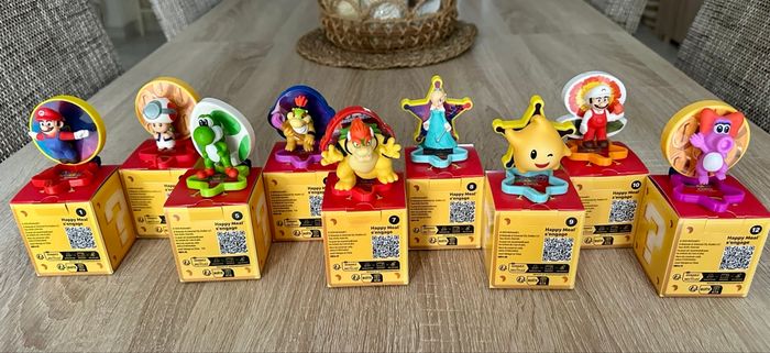 Figurines Mario Galaxy - Mc’donalds