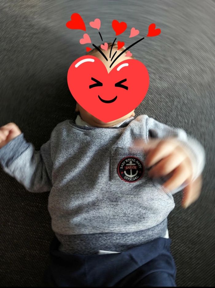 Ensemble bébé garçon 3 mois marin - photo numéro 4