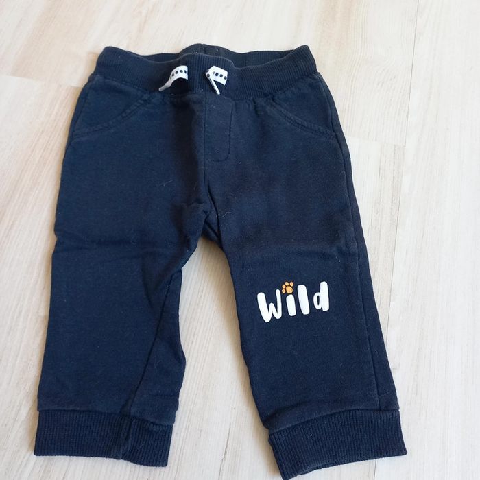 Pantalon confortable bleu marine