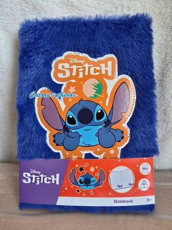 Cahier / Carnet de notes / Notebook Disney Stitch