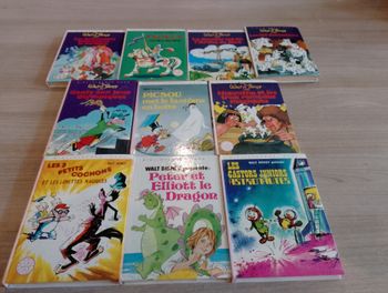  Lot de 10 livres, bibliothèque rose (Disney)(4)