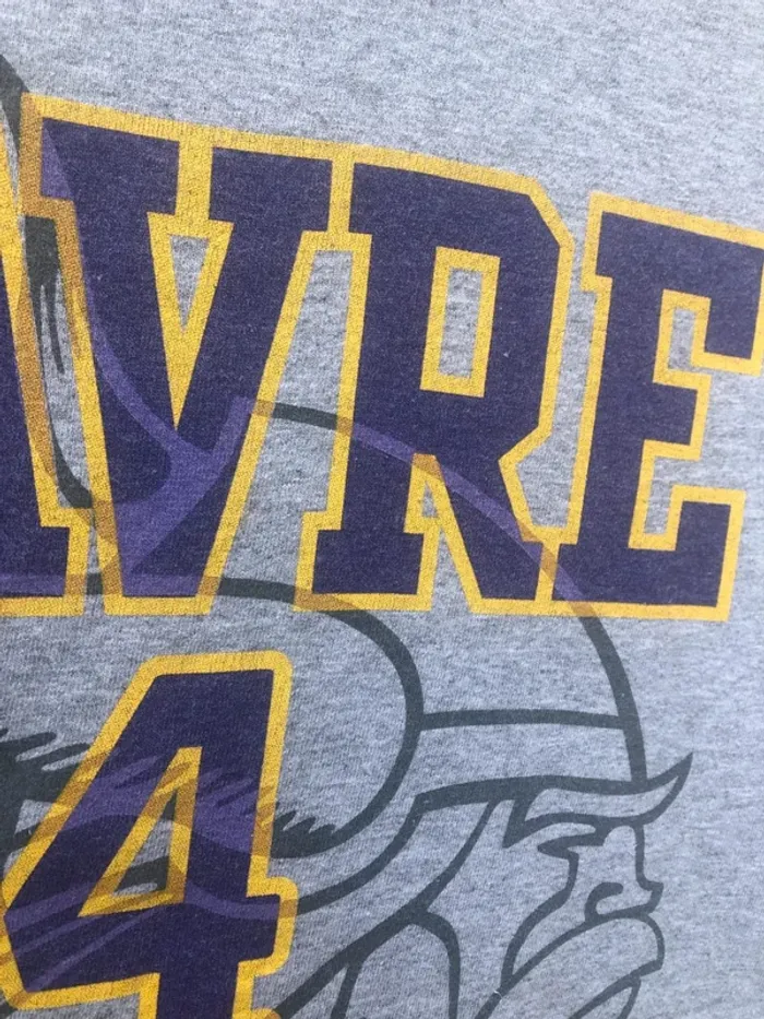 Reebok T-shirt NFL grey Minnesota Vikings Mens M - photo numéro 5