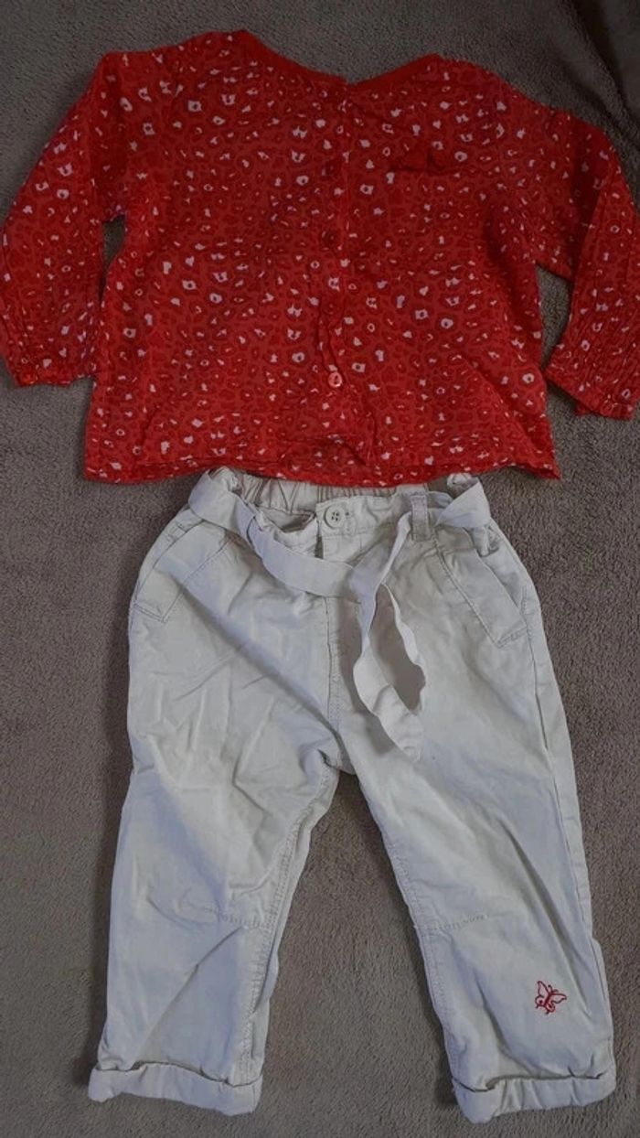 Lot printemps été fille 18mois