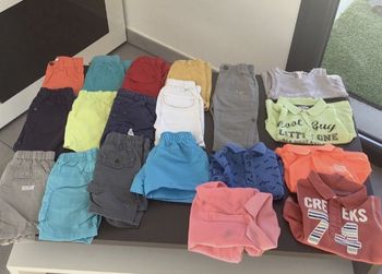 Lot vêtements printemps/été taille 6 mois garçon