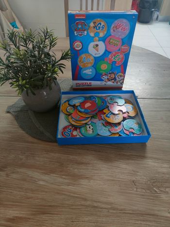 Puzzle des lettres pat patrouille