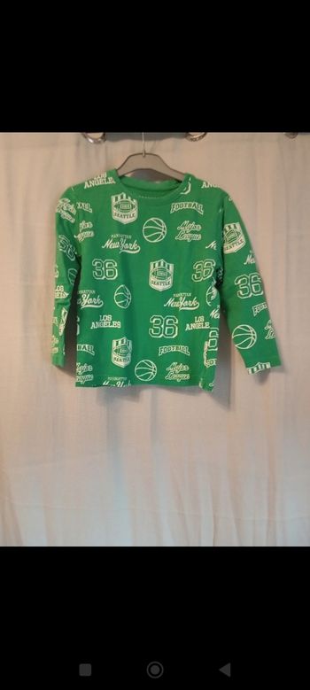 T-shirt manches longues garçon