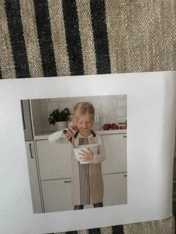 Tablier de cuisine enfant mixte