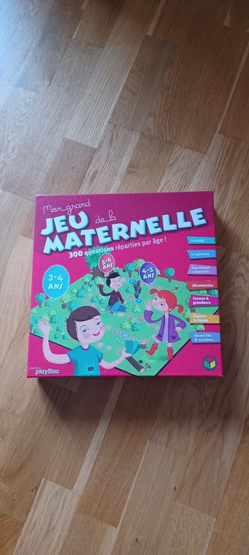 Mon grand jeu de la maternelle