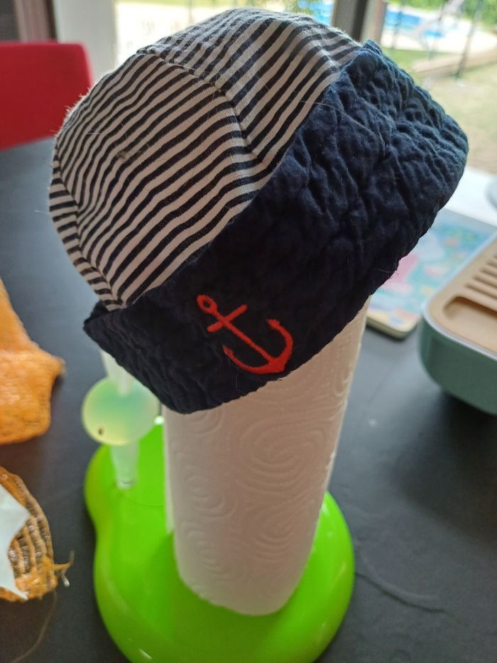Chapeau style marin taille 49 - photo numéro 4