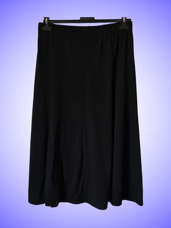 Jupe Longue Ample Noire Taille 44 XXL Bleu Bonheur