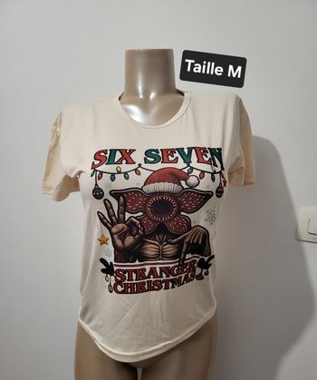 T shirt stranger things Démogorgon 