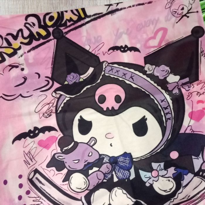 Housse de coussin kuromi - photo numéro 2