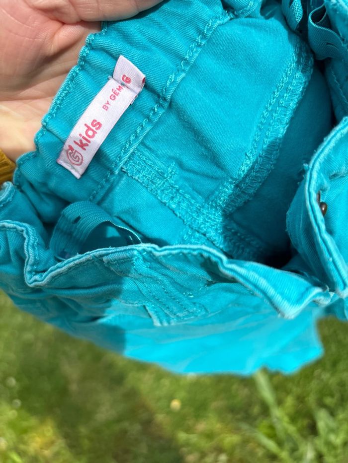 Jean turquoise