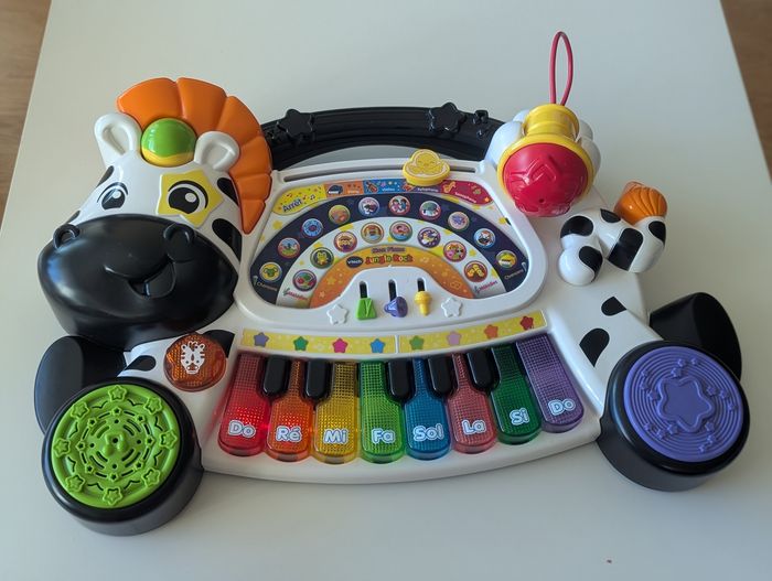 Piano zèbre jungle rock VTech - photo numéro 6