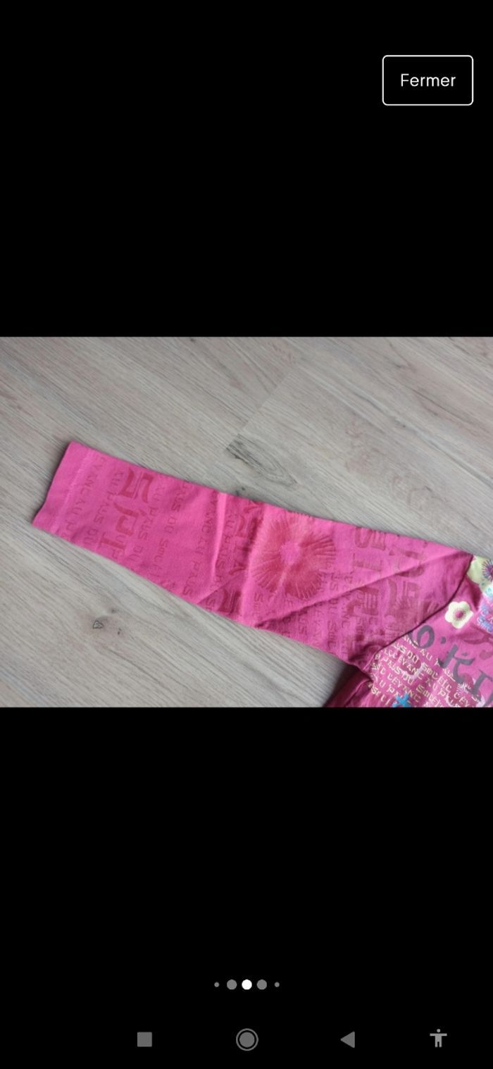 T-shirt rose 5 ans et pantalon marron 4 ans o kids Vertbaudet - photo numéro 6