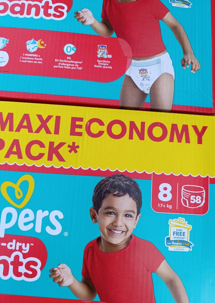 116  couches Pampers Pants taille 8 - photo numéro 2