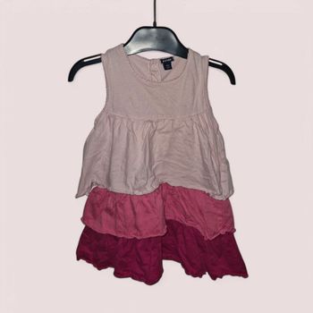 🩷 Robe rose pour fille, taille 18 mois.