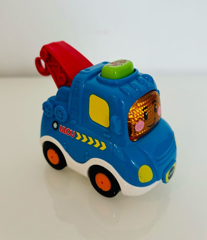 Vtech Tut Tut Bolides véhicule surprise Lilou dépanne-tout super maxi circuit garage animo copains rare camion gare train pompier voiture avion moto train gare coffret trio city aventures lot SOP77 - photo numéro 2