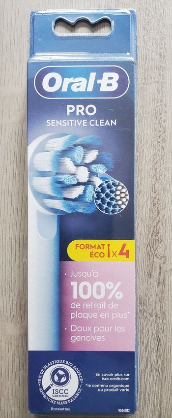 Brossettes BRAUN ORAL B ×4.