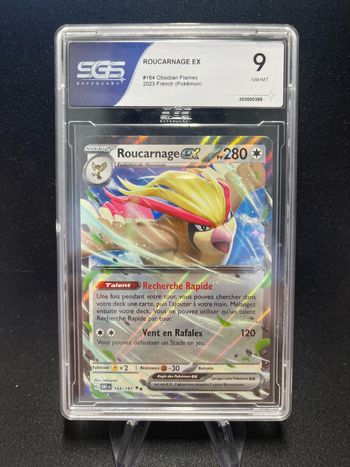 Carte Pokémon Roucarnage 164/197 SGS 9