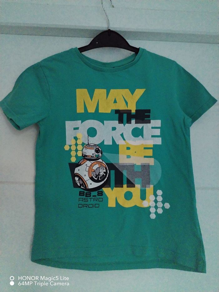T-shirt  7-8 ans garçon Star Wars