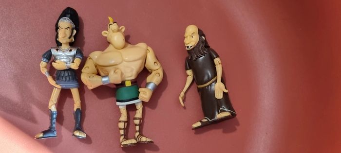 lot de 3 figurines articulées astérix: les romains - photo numéro 4