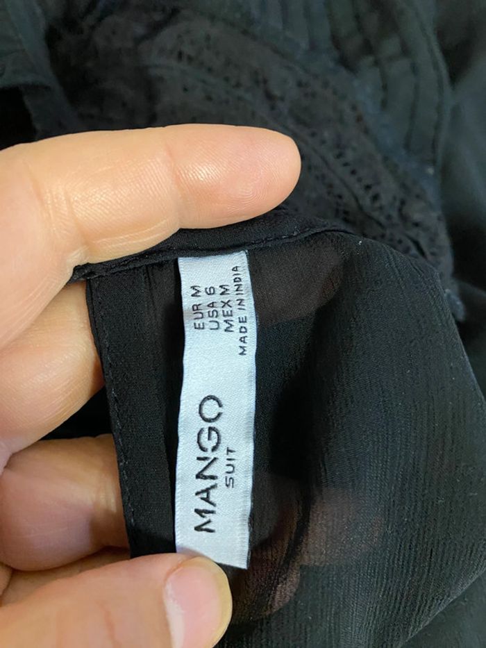 Blouse Mango manches bouffantes Taille 38 - photo numéro 10