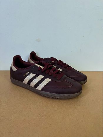 Adidas Samba Maroon Crystal Sand Taille 36,5