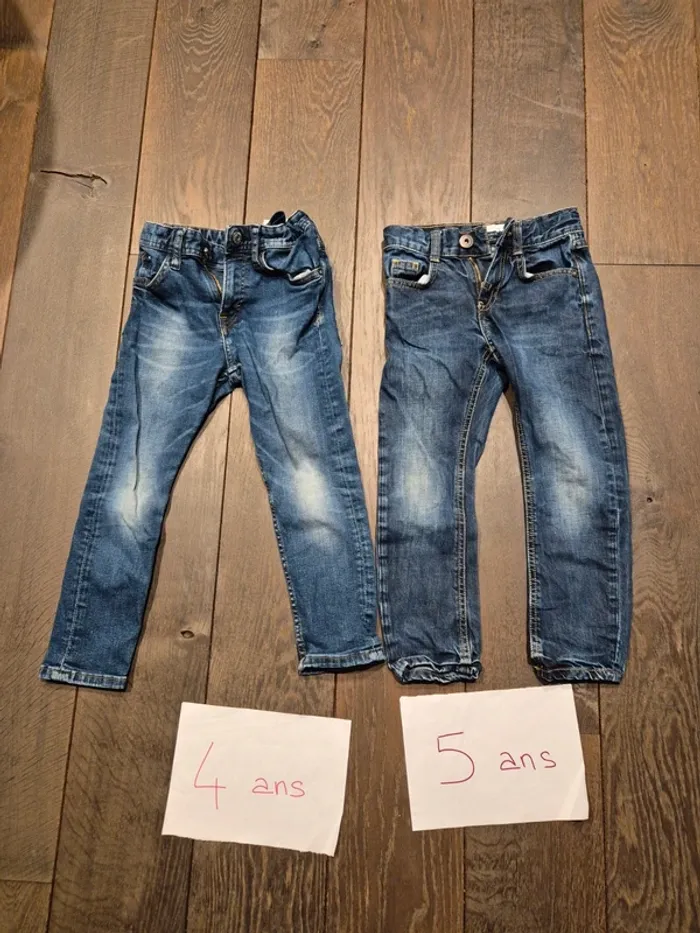 Lot de jeans 4 ans