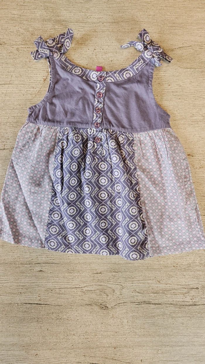 Blouse à bretelles mauve/parme, Lili Star, neuve, 5 ans - photo numéro 3