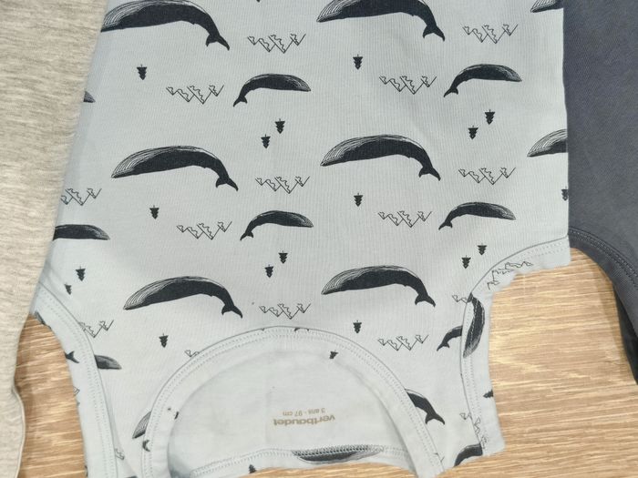 Lot de 8 pièces maillots de corps marin Vertbaudet Taille 3 ans - photo numéro 3