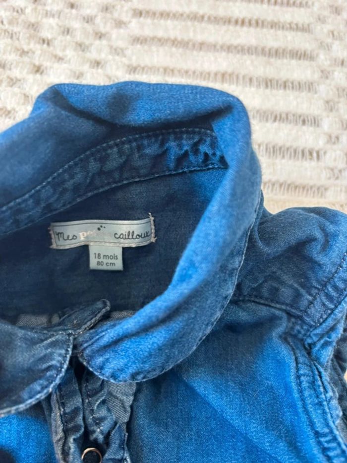 Robe en jean fille 18 mois - photo numéro 3