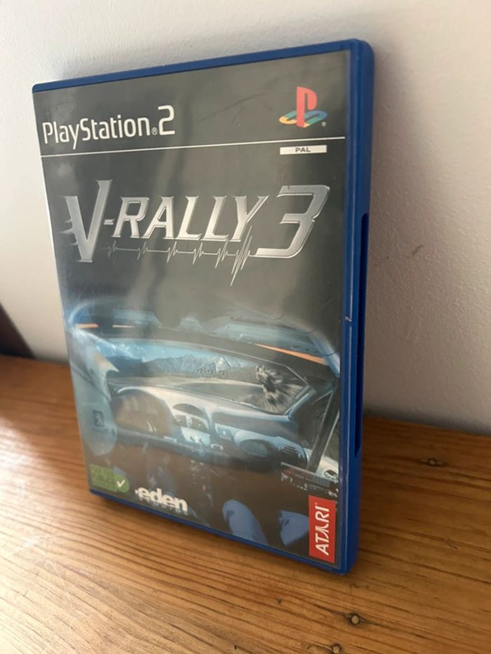 Boîte Vide PlayStation 2 V-Rally 3 avec notice - photo numéro 3