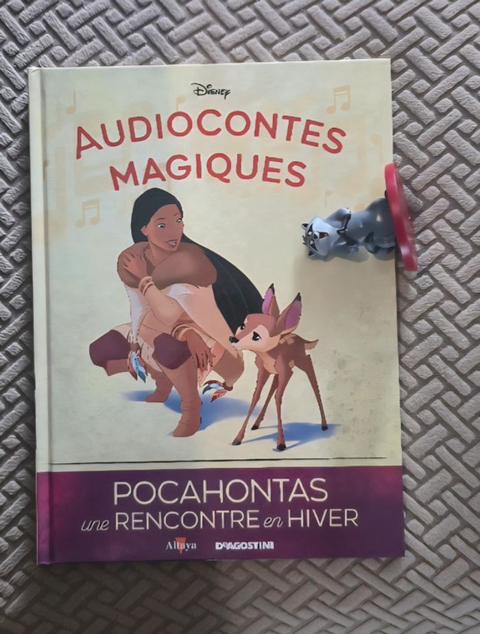 Numéro 133 Livre + figurine édition audiocontes Magiques Altaya édition disney audio compte conte