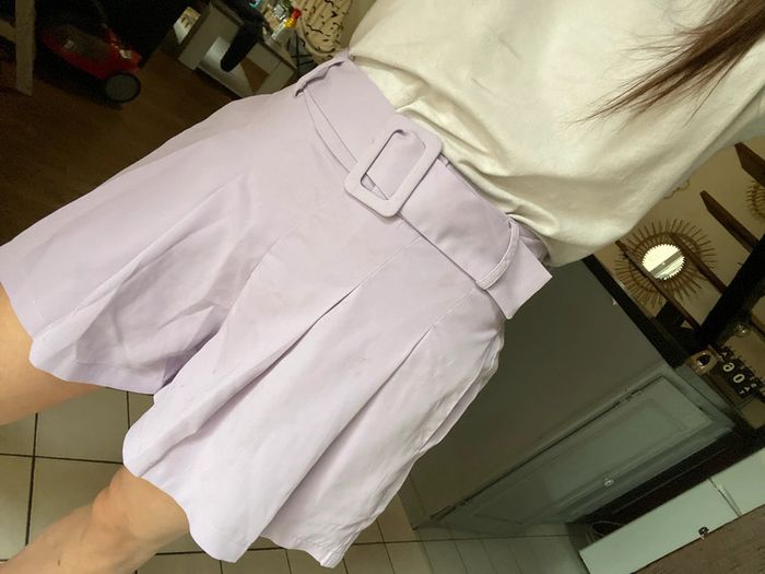 Short violet pastel - photo numéro 3