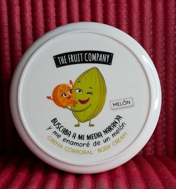 Créme pour le corps The Fruit Campany au Melon Vegan