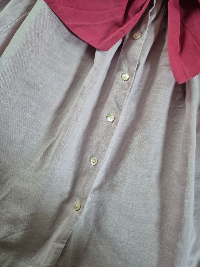 Robe cérémonie nœud fushia - 8 ans - photo numéro 8