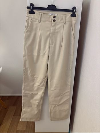 pantalon simili cuir