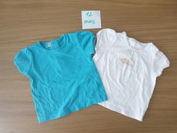 Lot tee-shirts manches courtes