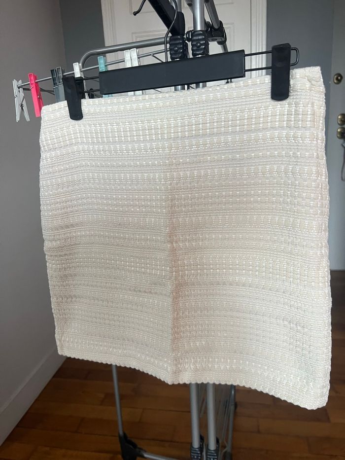 Jupe crème taille 36 H&M - photo numéro 2
