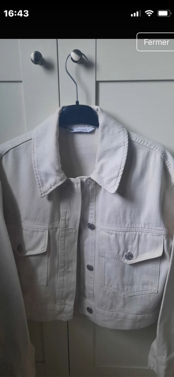 Veste en jeans femme