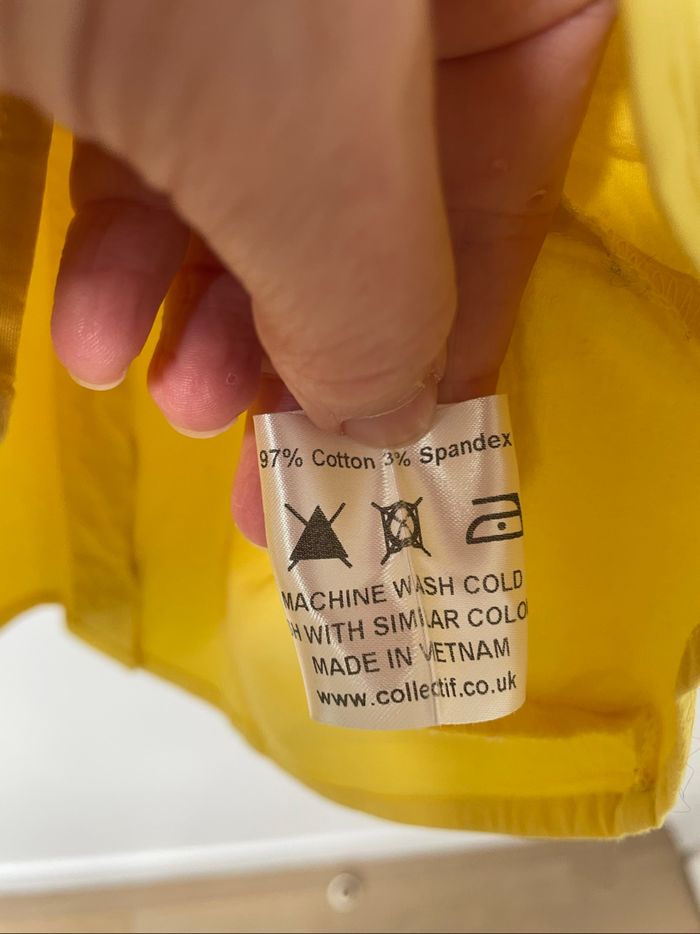 Chemisier Jaune Collectif - photo numéro 8