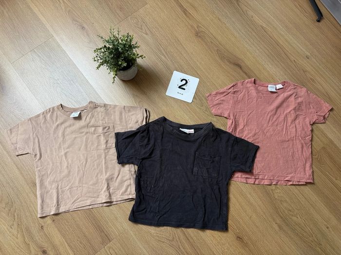 Lot de 3 tee shirts Zara 2-3 ans