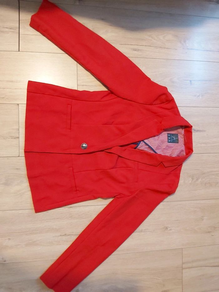 Blazer femme rouge taille 36